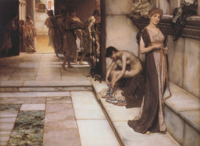 Alma-Tadema, Sir Lawrence An Apodyterium (mk23)